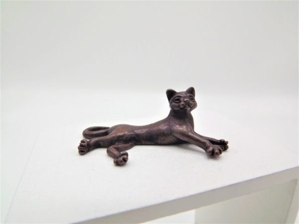 Miniature Resting Cat