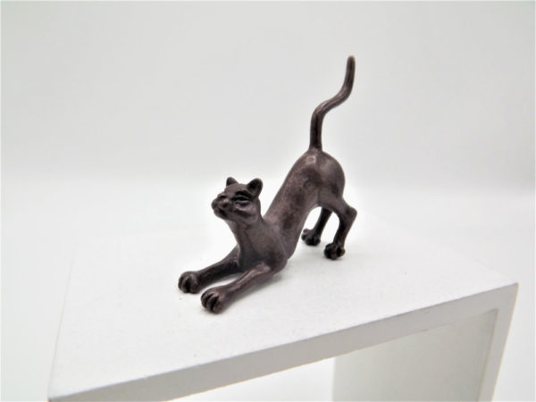 Miniature Streching Cat