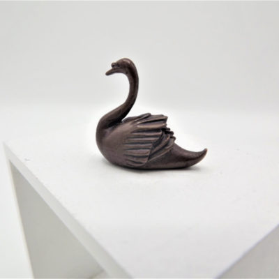 Miniature Swan sculpture