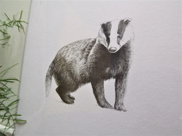 Badger Print by Creature Candy