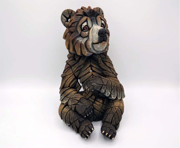bear cub edge sculpture