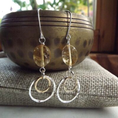 ‘Halo’ earrings by Mangojuice Jewellery